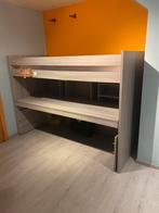 Hoogslaper met bureau, Ophalen, 100 cm, Zo goed als nieuw, 200 cm