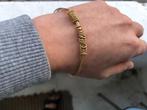 Bracelet multiple By Céleste doré cerceaux dorés, Acier, Avec bracelets à breloques ou perles, Enlèvement ou Envoi, Neuf