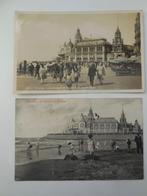 postkaart Oostende 2 stuks, Verzamelen, Verzenden, Voor 1920, Gelopen, West-Vlaanderen