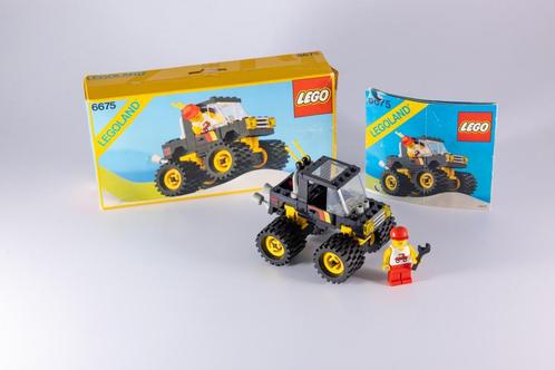 LEGO 6675 Road & Trail 4x4 – Klassieke 4x4 uit 1988 | 100% C, Kinderen en Baby's, Speelgoed | Duplo en Lego, Gebruikt, Lego, Complete set