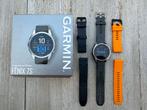 Garmin Fenix 7S met extra toebehoren, Ophalen, Garmin, Zo goed als nieuw, Waterdicht