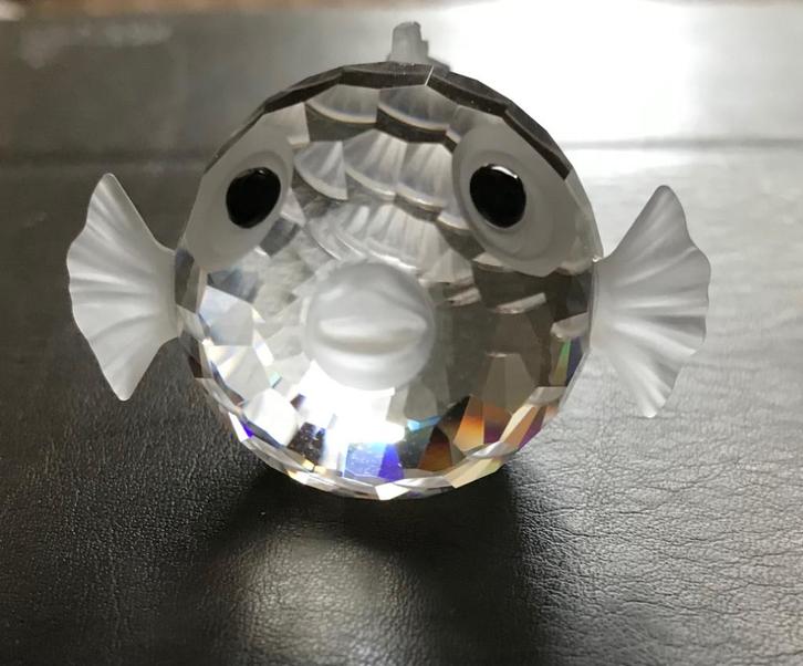 Swarovski Kogelvis large, Verzamelen, Swarovski, Zo goed als nieuw, Figuurtje, Ophalen