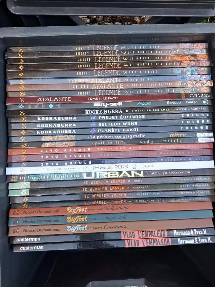 BD'S CASTERMAN/SOLEIL TBE EO/REED ACHAT A LA PIECE 8.00 eur, Boeken, Stripverhalen, Zo goed als nieuw, Complete serie of reeks
