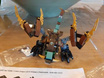 Lego set Ninjago 70599 Cole's Dragon beschikbaar voor biedingen
