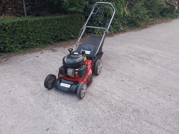 Grasmaaier, Tuin en Terras, Grasmaaiers, Zo goed als nieuw, Benzine-grasmaaier, 40 t/m 49 cm, Cirkelmaaier, Opvangzak, Ophalen