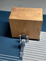 Schlagwerk bass cajon met base plate, cajon bag en klopper, Muziek en Instrumenten, Ophalen, Gebruikt, Trommel