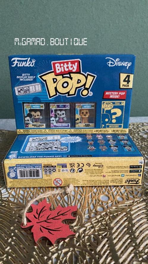 Bitty Pop! Disney série 1,2,3 et 4, Collections, Statues & Figurines, Neuf, Autres types, Enlèvement ou Envoi