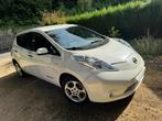 Nissan Leaf 30 Kwh 55030 km uit 2016, Parkeersensor, Zwart, Wit, Elektrisch
