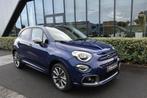 FIAT 500X 1.5 Hybrid SPORT CAMERA / PDC / APPLE CAR, Auto's, Fiat, 4 cilinders, Blauw, 500X, Leder