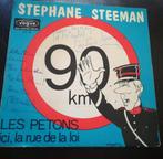 Vinyl 45trs - Stephane steeman - les petons, DÉDICACÉ, CD & DVD, Enlèvement ou Envoi