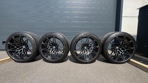 Zeer goede staat - 4 originele BMW velgen + BANDEN - TYPE 82, Auto-onderdelen, Banden en Velgen, Band(en), Zomerbanden, 20 inch