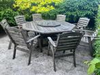 Houten tuinstel, Ophalen, Hardhout, Tuinset, 8 zitplaatsen