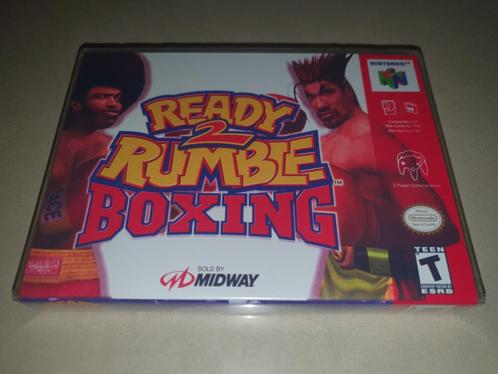 Ready 2 Rumble Boxing N64 Game Case, Games en Spelcomputers, Games | Nintendo 64, Zo goed als nieuw, Verzenden
