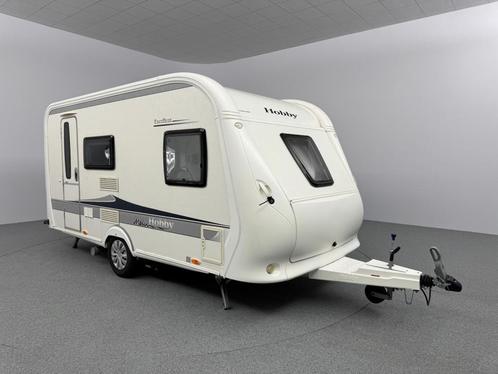 Hobby Excellent 410 SFE Mover Voortent Vloerverwarming, Caravans en Kamperen, Caravans, tot en met 4, Treinzit, Hobby, Lengtebed