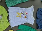 wit t-shirt met meisje 74, Kinderen en Baby's, Babykleding | Maat 74, Ophalen of Verzenden, Zo goed als nieuw, Meisje