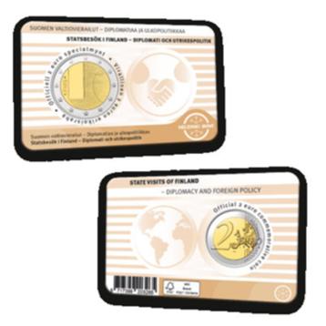 Finland 2 Euro coincard 2025 versie 2 beschikbaar voor biedingen