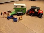 Playmobil 4189 paardenvervoer met auto, Enlèvement, Comme neuf, Ensemble complet