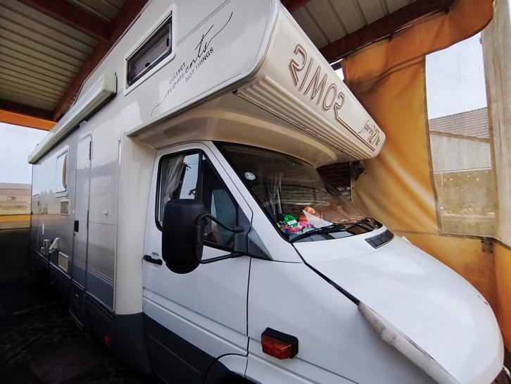 Rimor Superbrig 727tc, Caravans en Kamperen, Mobilhomes, Particulier, tot en met 6, Alkoof, Mercedes, Diesel, Handgeschakeld, Treinzit