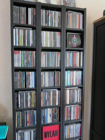 Ikea cd-rek benno, donkerbruin, twee stuks beschikbaar voor biedingen