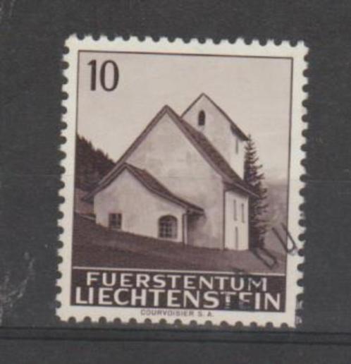 Liechtenstein 1964 Chapelle Mamescha 10 R estampillé, Timbres & Monnaies, Timbres | Europe | Autre, Affranchi, Autres pays, Envoi