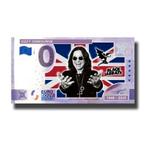 0 Euro Souvenir Biljet Ozzy Osbourne in KLEUR, Postzegels en Munten, Bankbiljetten | Europa | Eurobiljetten, Ophalen of Verzenden