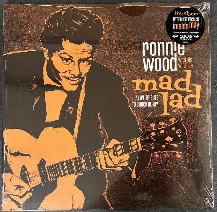 RONNIE WOOD - Mad Lad : un hommage à Chuck Berry (LP ; MINT), CD & DVD, Vinyles | Rock, Comme neuf, Pop rock, 12 pouces, Enlèvement ou Envoi