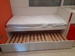 eenpersoonsbed met bedlade en boekenkastje, Huis en Inrichting, Slaapkamer | Bedden, Ophalen, Gebruikt, 90 cm, Eenpersoons