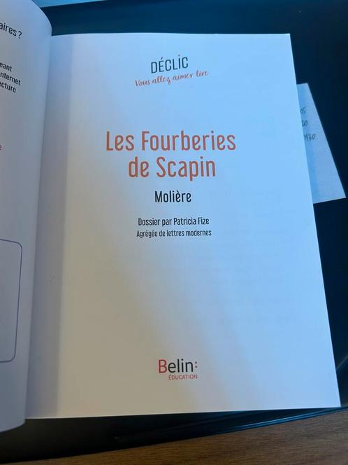Les Fourberies De Scapin (neuf), Boeken, Psychologie, Nieuw, Ophalen of Verzenden