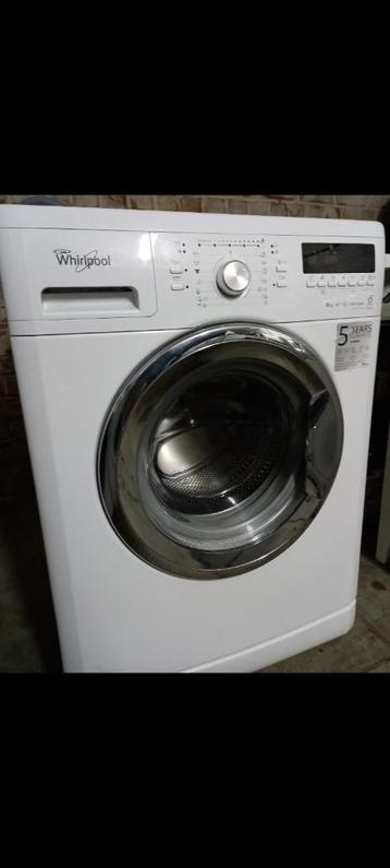 Machine à laver whirlpool 8kg A +++, Enlèvement, Comme neuf