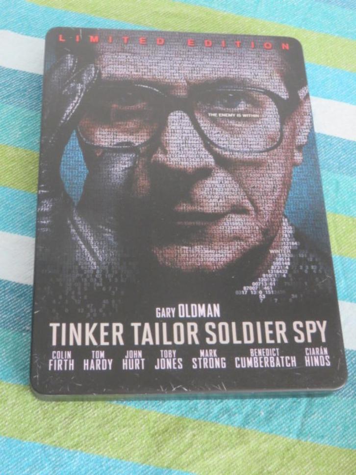DVD: Tinker Tailor Soldier Spy -- Gary Oldman - Limited ed., Cd's en Dvd's, Dvd's | Thrillers en Misdaad, Zo goed als nieuw, Actiethriller