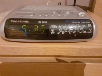 Wekkerradio Panasonic met alarm klok