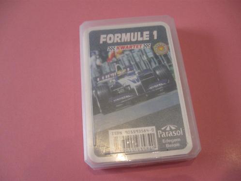 Mooi kwartet spel Formule 1, Verzamelen, Speelkaarten, Jokers en Kwartetten, Zo goed als nieuw, Kwartet(ten), Ophalen of Verzenden