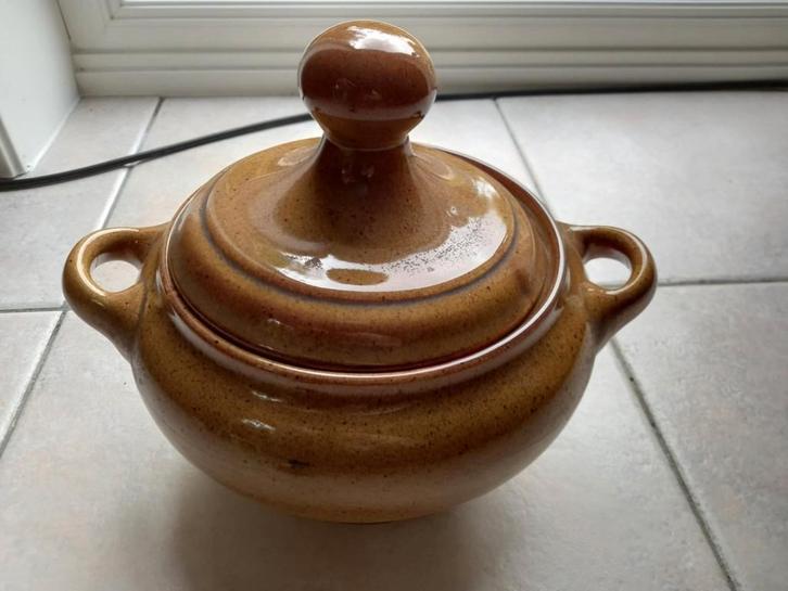 Casserole, soupière, poubelle de table vintage Niderviller, Antiquités & Art, Antiquités | Céramique & Poterie, Enlèvement