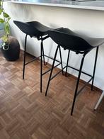 Twee zwarte barkrukken, Huis en Inrichting, Ophalen, Zo goed als nieuw