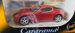 Cararama Alfa Romeo 8C Coupe Red 2003 1:43, Overige merken, Ophalen of Verzenden, Zo goed als nieuw, Auto