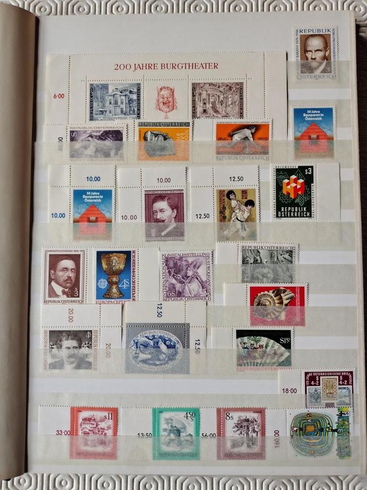 Vintage postzegelalbum Oostenrijk en thema 's, Postzegels en Munten, Postzegels | Thematische zegels, Postfris, Overige thema's