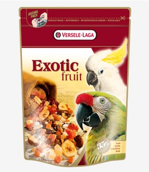 Fruits exotiques 600 grammes - Versele Laga, Animaux & Accessoires, Oiseaux | Accessoires, Enlèvement ou Envoi