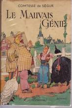 Le mauvais génie - Comtesse de Ségur - Avec pub HERGÉ, Gelezen, Fictie, Ophalen of Verzenden, Comtesse de SEGUR