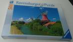 RAVENSBURGER ORIGINAL QUALITY PUZZLE WINDMOLEN ROMANTIEK 500, Hobby en Vrije tijd, Nieuw, Legpuzzel, Verzenden