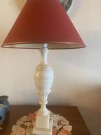 lampes pied en marbre 75 cm, Comme neuf, Autres matériaux, Vintage, Enlèvement