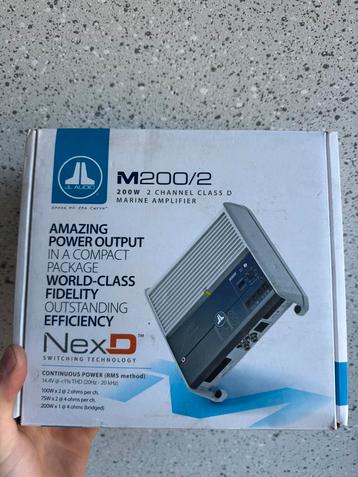 JL audio versterker M200/2 (NIEUW) beschikbaar voor biedingen