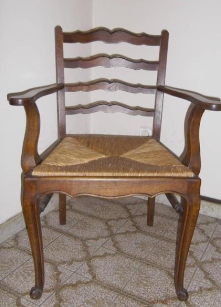 Eiken President Armstoel, Antiek en Kunst, Antiek | Meubels | Stoelen en Sofa's, Ophalen