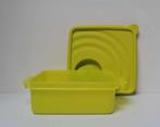 Tupperware™ « CrystalWave vierkant » lichtgroen, Verzenden, Nieuw, Groen, Bus of Trommel