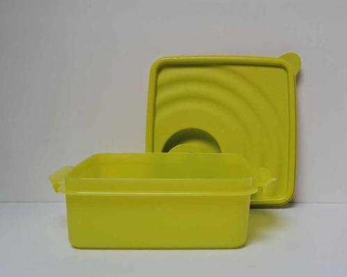 Tupperware™ « CrystalWave vierkant » lichtgroen, Huis en Inrichting, Keuken | Tupperware, Nieuw, Bus of Trommel, Groen, Verzenden