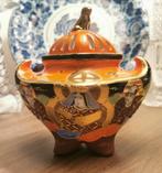 Japanse Satsuma wierookvat, Antiek en Kunst, Antiek | Keramiek en Aardewerk, Ophalen of Verzenden