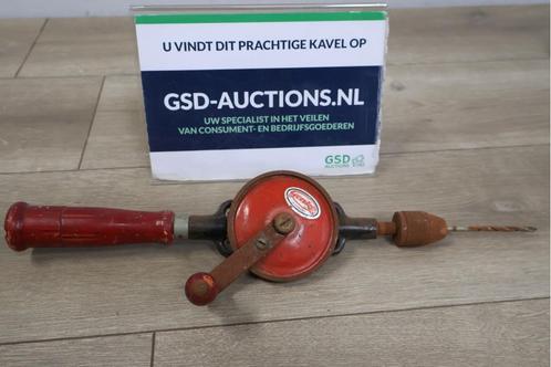 Vintage Metalen Handboormachine van Genko Germany&apos;, Antiek en Kunst, Antiek | Gereedschap en Instrumenten, Ophalen of Verzenden