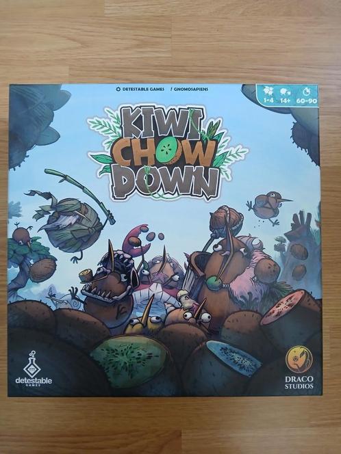 Bordspel/Boardgame - Kiwi Chow Down (volledig) (EN), Hobby en Vrije tijd, Gezelschapsspellen | Bordspellen, Zo goed als nieuw