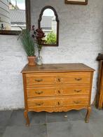 Commode en bois, Maison & Meubles, Armoires | Commodes, 3 ou 4 tiroirs, Utilisé, Enlèvement ou Envoi