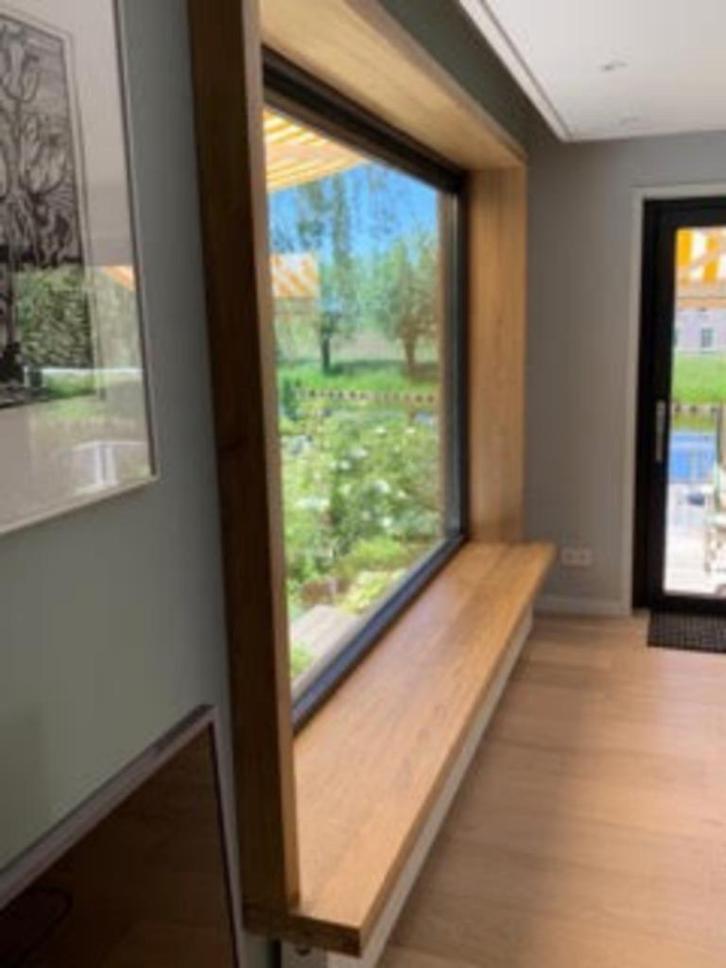 Eiken Overzet Vensterbanken 240x25cm, 240x30cm, ook op maat, Doe-het-zelf en Bouw, Raamkozijnen en Schuifdeuren, Nieuw, Overige typen