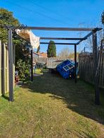 Overkapping 2.5 x 2.5 meter gebruikt aluminium poten, Tuin en Terras, Ophalen, Nieuw